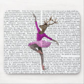 Ballet Deer in Roze Muismat (Voorkant)