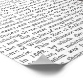 Ballet Deer in Roze Poster (Hoek)