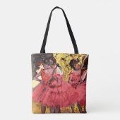 BALLET-Degas: De roze dansers Tote Bag (Achterkant)