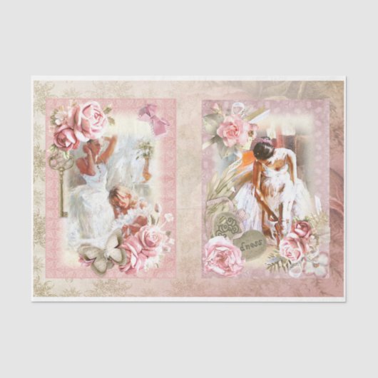 Ballet Design Serie 4 Tissuepapier (Voorkant)