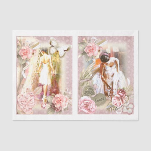 Ballet Design Series 2 Tissuepapier (Voorkant)
