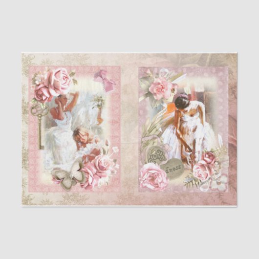 Ballet Design Series 5 Tissuepapier (Voorkant)