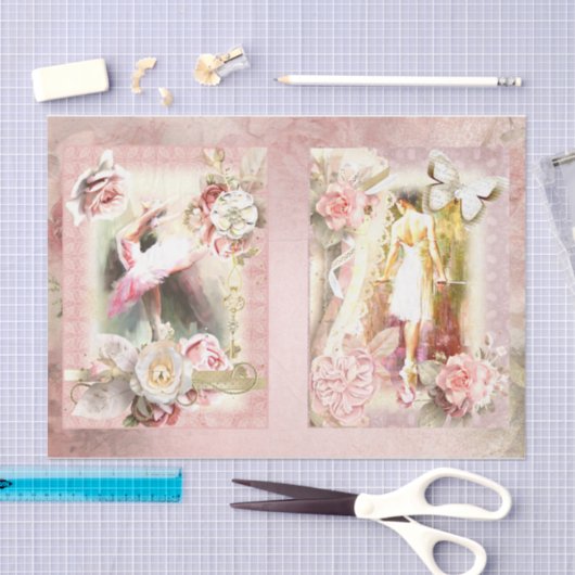 Ballet Design Series 8 Tissuepapier (Craft)