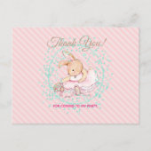 Ballet Dieren AquaBallet Dieren Aqua Bedankt Briefkaart (Voorkant)