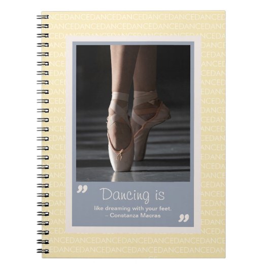 Ballet Dream Dance Notitieboek (Voorkant)