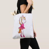 Ballet Eenhoorn Ballerina Eenhoorn Tote Bag (Dichtbij)