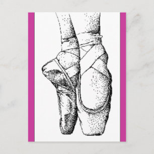 Ballet — En Pointe Briefkaart