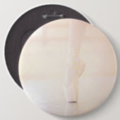 Ballet en Pointe Ronde Button 6,0 Cm (Voorkant /achterkant)