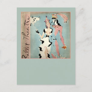 Ballet en theater briefkaart