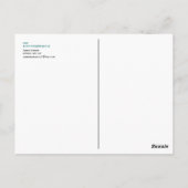 Ballet en theater briefkaart (Achterkant)