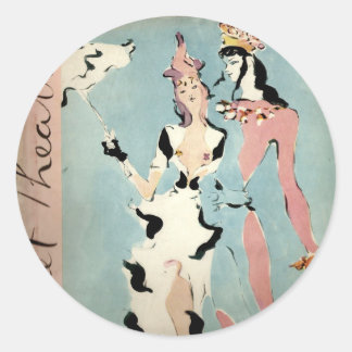 Ballet en theater ronde sticker