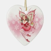 Ballet Fairy Holiday Ornament - Heart (Rechts)
