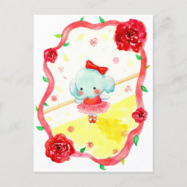 ballet feestdagenkaart