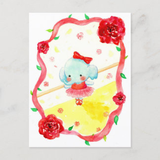 ballet feestdagenkaart