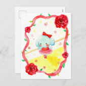 ballet feestdagenkaart (Voorkant / Achterkant)