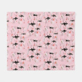 ballet fleece deken (Voorkant (Horizontaal))