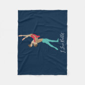 ballet fleece deken (Voorkant)