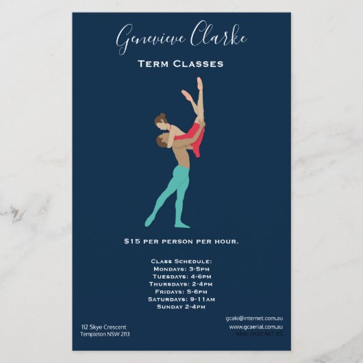 ballet flyer (Voorkant)