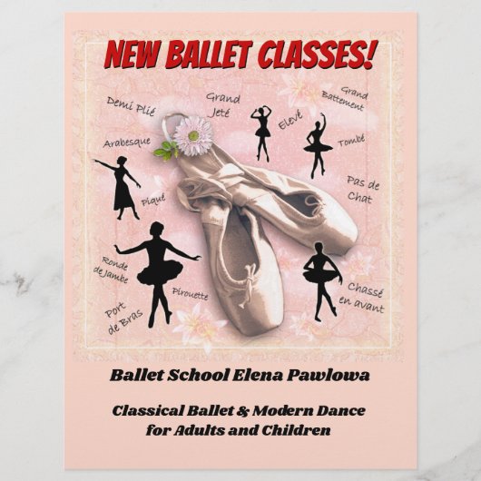Ballet Flyer (Voorkant)