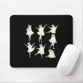 Ballet Ghost Ballet Dancer Spooky Dance Teacher Ha Muismat (Met muis)