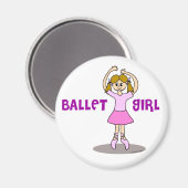 Ballet Girl Magnet (Voorkant / Achterkant)
