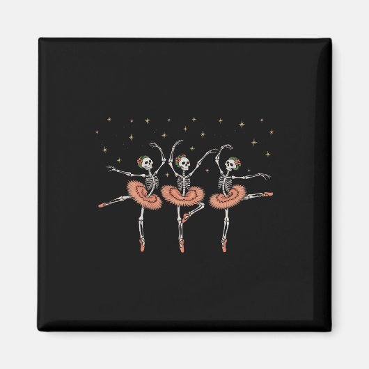 Ballet Grappige Halloween Outfit Kostuums Magneet (Voorkant)