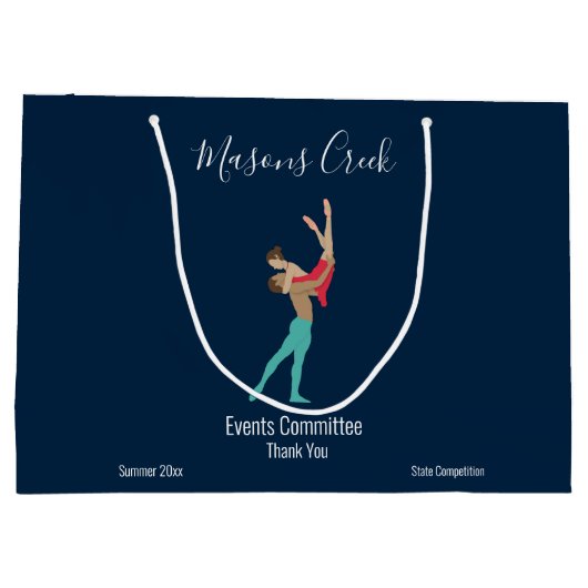 Ballet Groot Cadeauzakje (Achterkant)