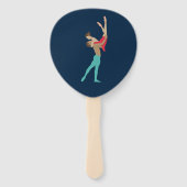 ballet handwaaier (Achterkant)