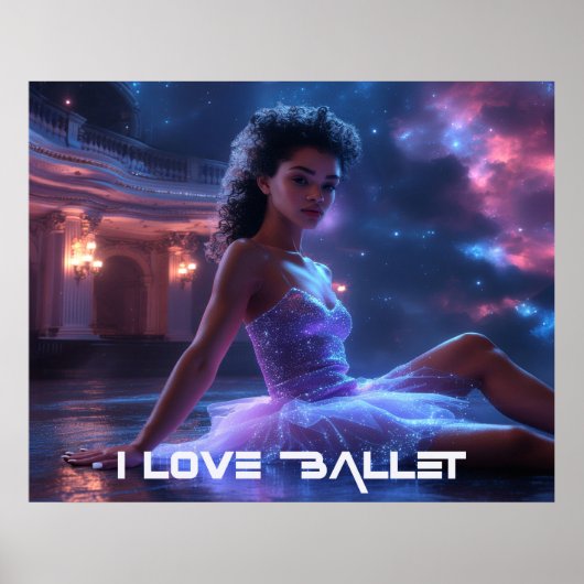 BALLET - I LOVE BALLET POSTER (Voorkant)