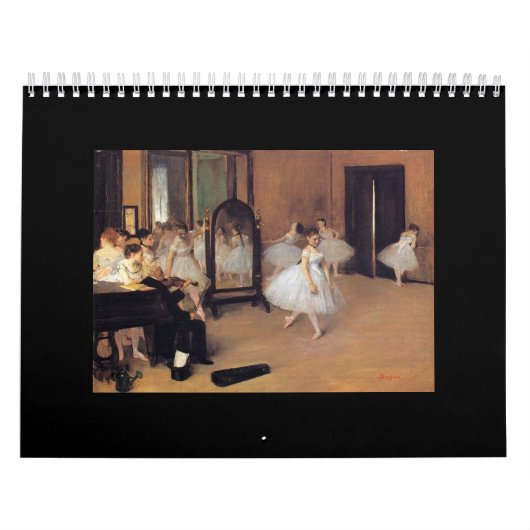 Ballet in Art, Dance Calendar, Degas, Renoir Kalender (Hoes)