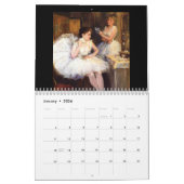 Ballet in Art, Dance Calendar, Degas, Renoir Kalender (Jan 2026)