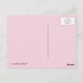 Ballet in Briefkaart Flowers (Achterkant)