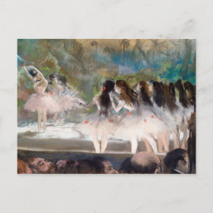 Ballet in de opera Parijs door Edgar Degas Briefkaart