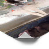 Ballet in de opera Parijs door Edgar Degas Poster (Hoek)