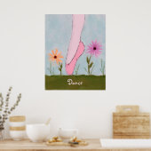 Ballet in Flowers  Poster Print (Keuken)