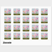 Ballet in Flowers  Stickers (Vel)