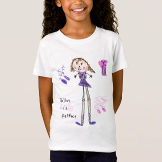 Ballet is het perfecte Shirt voor meisjes