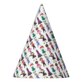 Ballet Jazz Tap Lyrische Acro Hip Hop Dans Overweg Feesthoedjes (Links)