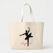 Ballet Jumbo Canvas tas (Voorkant)