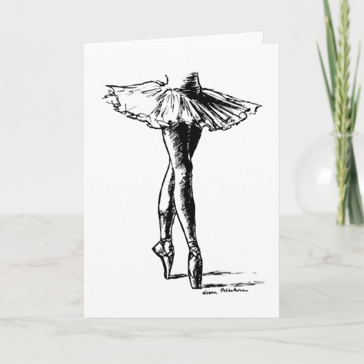 ballet kaart (Voorkant)