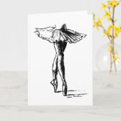 ballet kaart (Gele Bloem)