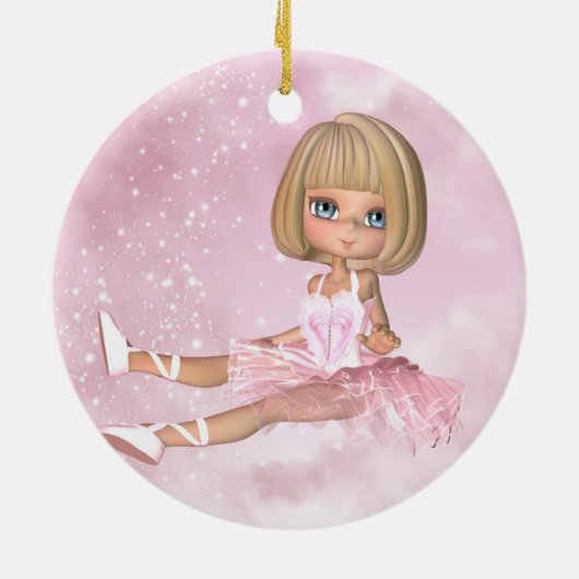 Ballet Keepomwille Ornament - Ballerina Ornament (Achterkant)