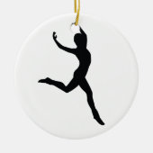 ballet keramisch ornament (Voorkant)