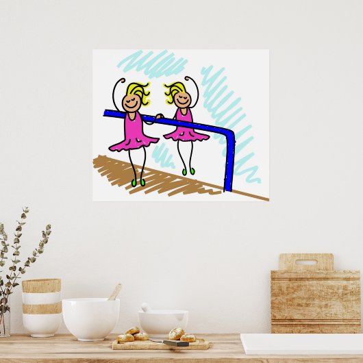 Ballet Kind Poster (Keuken)