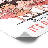 Ballet Klas Poster – Het is een Dansfamilie (Hoek)
