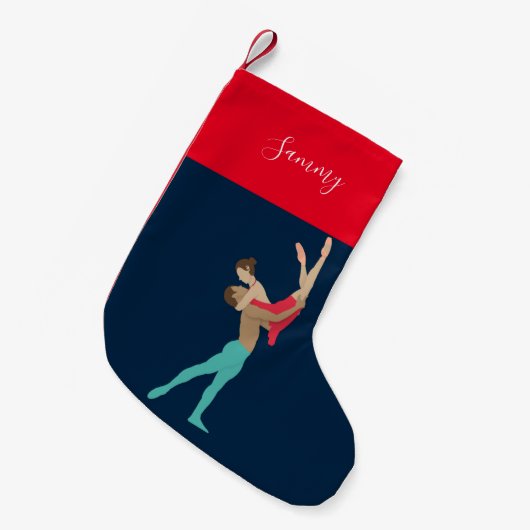 ballet kleine kerstsok (Voorkant (Hangend))
