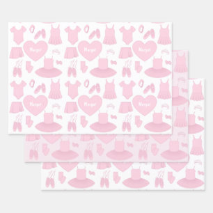 Ballet kleren wikkelen papier blad set inpakpapier vel