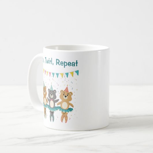 ballet koffiemok (Voorkant links)