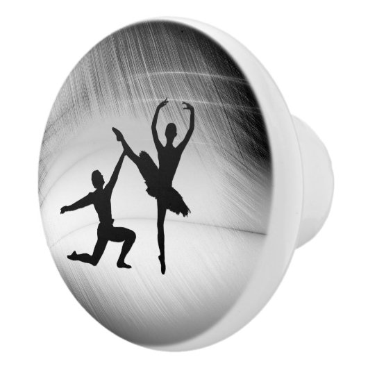 Ballet Koppel Dans Keramische Knop (Rechts)