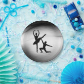 Ballet Koppel Dans Papieren Bordje (Feest)